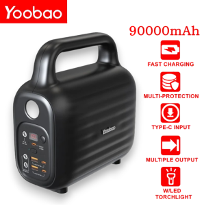Yoobao H9 90000mAh Multiple Output Fast Charging Power Bank With LED Flashlight Handy Design