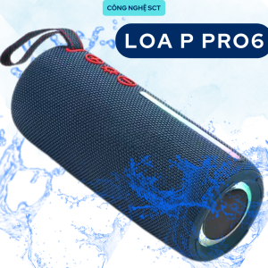 Loa Bluetooth Thông Minh Thế Hệ Mới P PRO 6 - Âm Thanh Chất Lượng Cao  Công Nghê Chống Nước Hiện Đại Thiết Kế Nhỏ Gọn Dễ Mang Theo