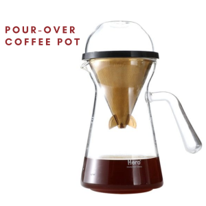 Hero Star Cloud Nebula Coffee Jar Cup With Coffee Dripper / Pour Coffee Dripper Filter
