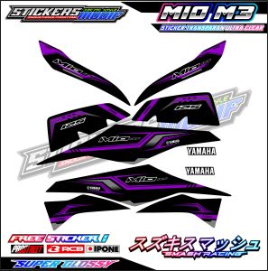 STRIPING MOTOR YAMAHA MIO M3 125 / STIKER LIST YAMAHA MIO M3 125