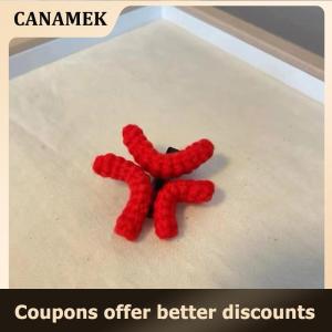 【 CANAMEK 】 Expression Handmade Hair Clips For Women Girls Creative Angry Hair Clip Funny Side Clip Versatile Hair Accessories Gifts