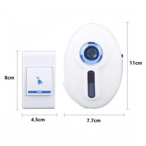 Waterproof Wireless Doorbell 100M Remote - Smart Home Chime with 32 Welcome Music Durable