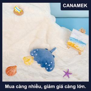 【CANAMEK】 1PC phim hoạt hình động vật biển ma quỷ tia Búp bê đồ chơi sang trọng trang trí Thú nhồi bông Manta Ray sang trọng Keychain Mặt dây chuyền trẻ em cô gái Quà Tặng