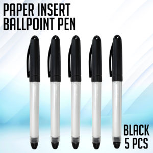 Digiprints PH - 5pcs Photo Insert Ballpen Colorful Cap Ball Pen Black Ink