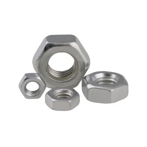 UNC 4#-40 BSW 1/2-12 1/4-20 1/8-40 3/8-16 3/16-24 5/16-18 5/32-32 Zinc Plated Carbon Steel Anglo-American Standard Nuts Hex Hexagon Nuts