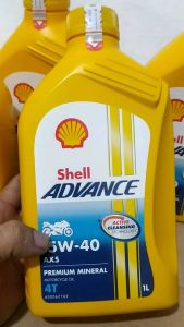 OLI SHELL ADVANCE AX5 1L15W-40 SHELL