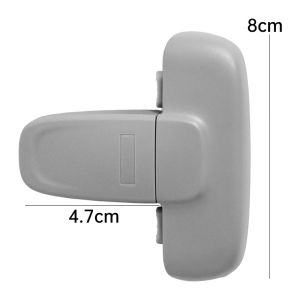 Home Refrigerator Fridge Freezer Door Lock Child Proof Refrigerator Latch Lock Baby Safety Child Lock T-Type Sealing Buckle Refrigerator Catch Child Lock Protector
