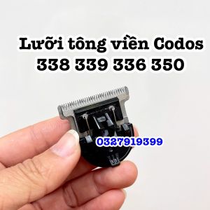 Codos Lưỡi Tông Đơ Chấn Viền 338 339 336 350  Lưỡi Thay Nguyên Bản Sạc Tiết Kiệm Chi Phí Tông Đơ Codos Chuyên Sản Phẩm Tóc