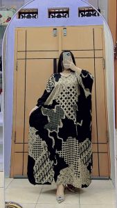 GROSIR KAFTAN BATIK I KAFTAN SUPER JUMBO LD 170 cm PB 138 DASTER LOWO TERMURAH