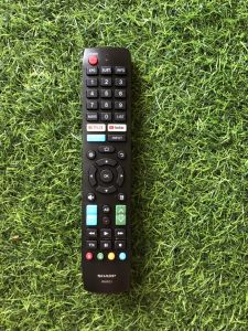Điều khiển tivi Sharp Smart TV - Remote dùng để điều khiển tivi Sharp Smart TV - Đầu bấm điều khiển tivi Sharp Smart TV - tặng kèm pin