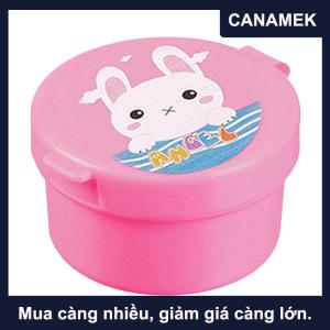 【CANAMEK】 Phim hoạt hình nước sốt chai mini Bento hộp động vật người bạn nước tương hộp nước sốt cà chua mật ong salad Sauce container Bento Hộp phụ kiện