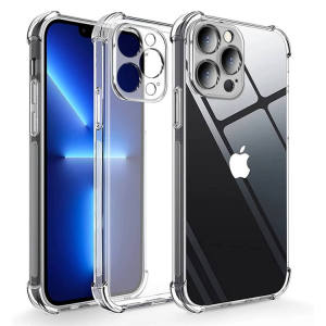 iPhone Clear Case (13/13 Mini/13 Pro/13 Pro Max/12/12 Mini/12 Pro/12 Pro Max) Anti Dust Drop Protection