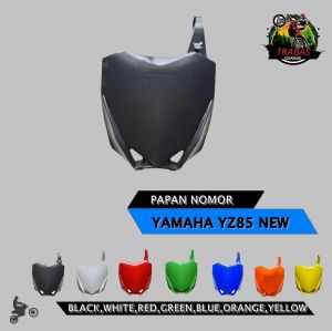 PAPAN NOMER START YZ85 YZ 85 NEW BARU 2016 PLAT NOMOR STAR YAMAHA MOTOR CROSS TRAIL SUPERMOTO PNP