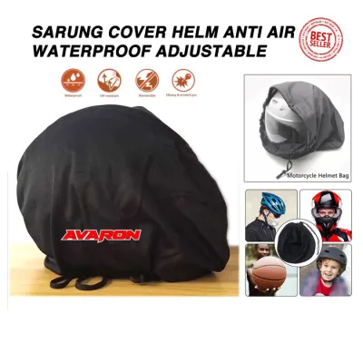 Sarung Cover Helm Tas Jas Hujan Anti Air Debu Panas Waterproof