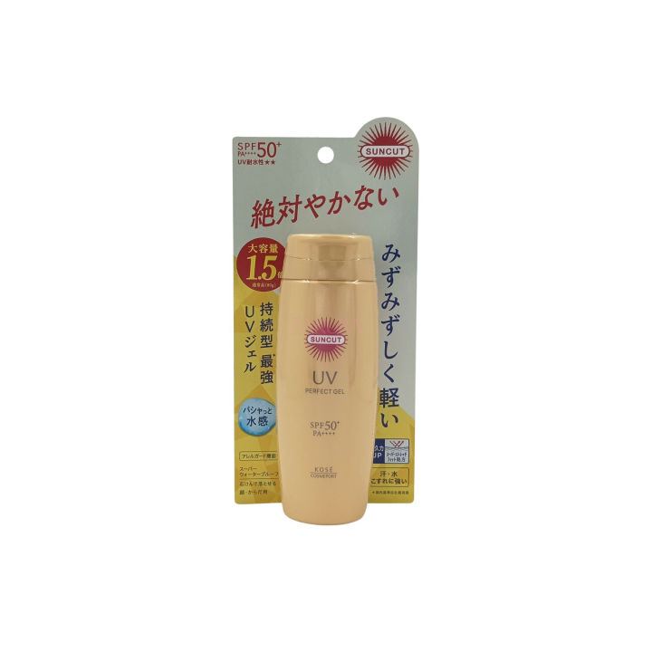 Kose%20Suncut%20UV%20Protect%20Super%20Water%20Proof%20Perfect%20UV%20Gel%20SPF%2050+%2080g/120g%20-%20Image%202