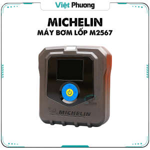 Máy Bơm Lốp Ô tô MICHELIN M2567 Cao Cấp PIN SẠC Đa Năng Tự Ngắt cho Ô Tô Xe Hơi Xe Máy (mẫu 2025)