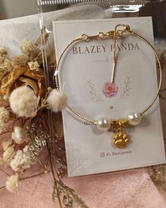 ✨ Custom-Made 18K Gold Plated Charm Bracelet ✨