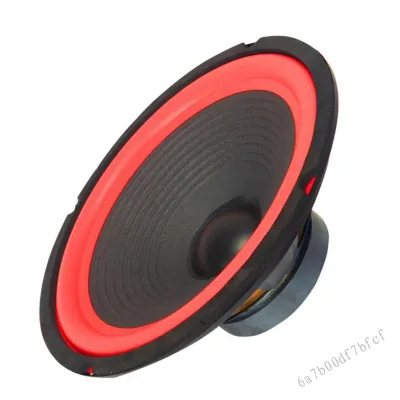 8 Inch Red Subwoofer Speaker - 4 Ohm for Car Audio