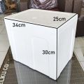 Paket Box BM Styrofoam Ukuran 34x25x30 cm + 7 Ice Pack Medium / Box Ikan / Jualan Ice Cream. 