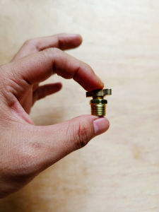 Water Drain Cock Valve 1/4" Keran Pembuangan Air Tangki Kompresor Drat 1/4"