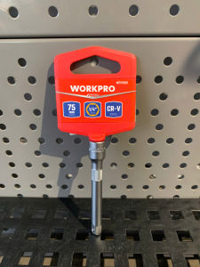 Cần Nối tuýp dài có đầu vuông 1/4 inch dài 3 inch 75mm Workpro - WP275021