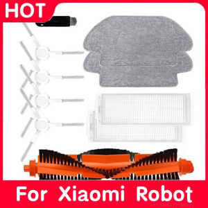 Main Side Brush For Xiaomi Robot Vacuum-S10 S12 B106GL HEPA Filter Mop Cloth Robot Vacuums Spare Part Accessory Replacement