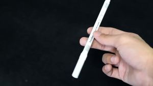 10 ครั้ง Tattoo Skin Marker สีขาว ผ่าตัด คิ้ว ปากกาเครื่องมือ Microblading ตำแหน่งอุปกรณ์เสริม Tatoo มาตรฐาน ปากกาวัด R 10 ครั้ง