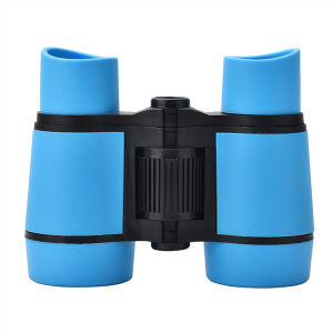Adjustable magnification 4x30 Childrens telescope Color rubber handle non-slip toy binoculars