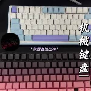 K80 87-Key Gasket Mechanical Keyboard Wired/Tri-Mode RGB/Mixed Backlight Orange Switch Options