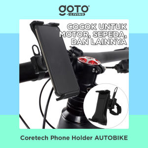 Coretech Autobike Phone Holder Pegangan Stand Hp Motor Sepeda