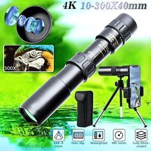 COD KIRIM CEPAT TTVXO Teropong Jarak Jauh Monocular HP Zoom Telescope 10-300x40 - FBA44