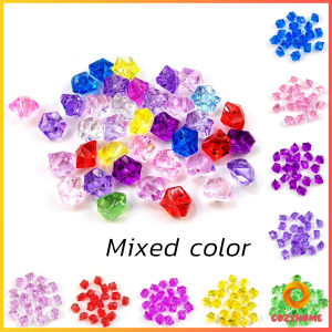 Cozy ลูกปัดคริสตัลตกแต่งตู้ปลา พลาสติกอะคริลิก ใช้ตกแต่งตู้ปลา Crystal Stone