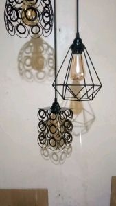 Lampu gantung minimalis modern ruang tamu isi 3