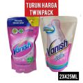 Promo MURAH POLL - Twin Pack 2x425ml Vanish White / SAHAJA 2x450 mL - Penghilang Noda Membandel Pakaian Putih Tanpa Klorin. 