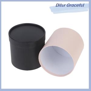 Ditur 1 PC Round Flower Paper Boxes Hold The Bucket Gift Packaging Box Party Gift Box