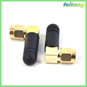 【feitong】🚕🚕【HOT SALE】 3dBi ยางขนาดเล็ก2ชิ้น2.4GHz WIFI เสาอากาศ SMA ตัวผู้เราเตอร์บลูทูธ