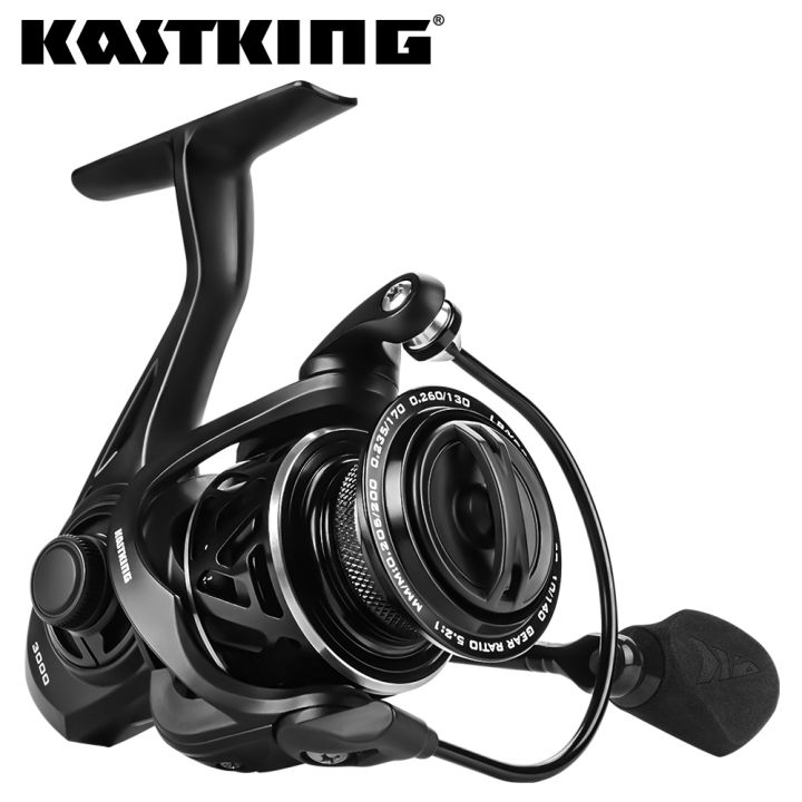 KastKing Zephyr Light Weight Spinning Fishing Reel 7+1Ball
