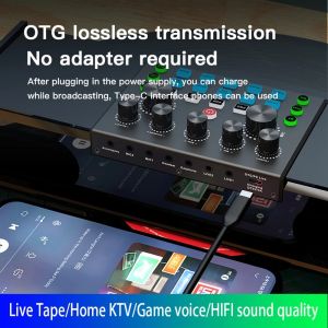 SY168 Sound Card Broadcast Speaker