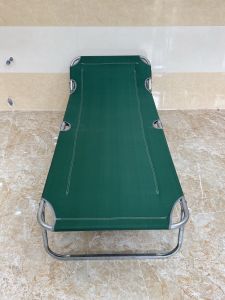 Giường xếp ghế bố mẫu mới nhất màu xanh rêu - MM01XR
