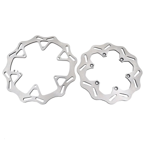 Enhanced Durability 220mm/260mm Brake Discs High Strength Steel Brake Discs Simple Installation for Bike Motorcycles P