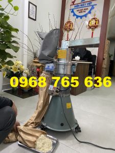 Máy xay tam thất nguyên củ loại to xay siêu mịn DF45 - Máy xay 6 búa đập mô tơ 3kw