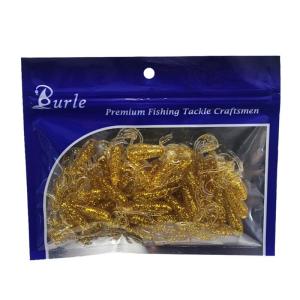 50Pcs Fishing Lures Soft Fishing Lures Soft Wavy Tail Swimbaits Lures Wavy Tail Swimbaits Soft Artificial Lures Set