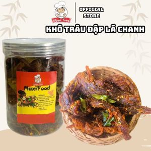 Khô Trâu Đập Lá Chanh 250g MAXIFOOD
