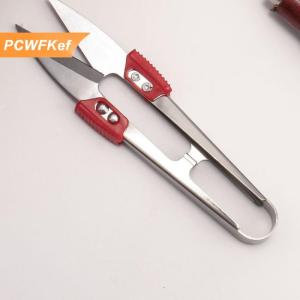 【PCWFKef】 3 6 cái kéo sợi chữ U kéo cắt sợi thép không gỉ Kéo cắt may kéo thêu chữ thập kéo cắt