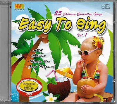 25 Children Education Songs Easy To Sing Vol.1 CD