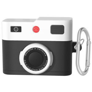 2025 Retro Camera Style AirPods Pro 2/4/3 Case with Buckle - Shockproof 3D Design Protective Cover Anti-Scratch Anti-Drop Cute Gift Accessories