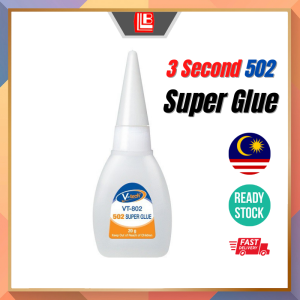 V-tech 3 Second 502 Super Glue  / Super Glue 502 / Gum Cepat Kering 3 Saat 三秒快干胶水 20g