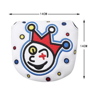 PU Golf Putter headcover Sticker khóa bịt đầu gậy đánh gôn bền phổ quát chống va chạm áp lực phụ kiện thể thao
