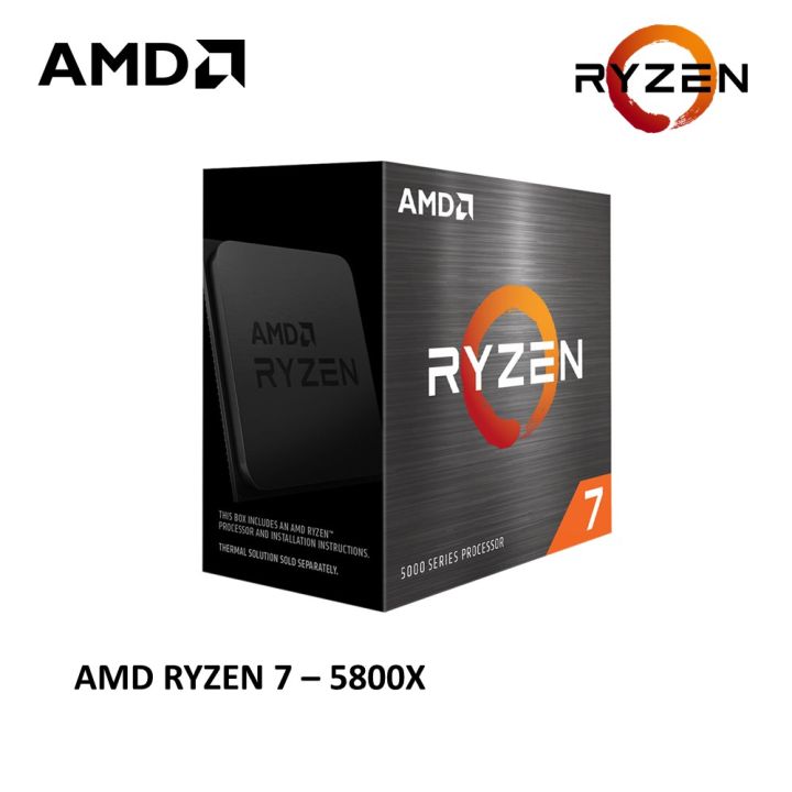 AMD RYZEN 5800X CORE 16 THREAD PROCESSOR Lazada Lazada