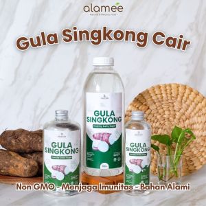 ALAMEE Gula Singkong Organik Cair Rendah Kalori Pemanis Sweetener Fructose Gluten Free